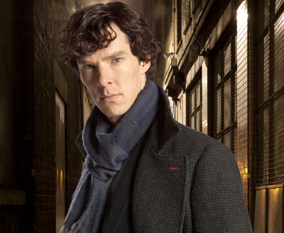 Benedict Cumberbatch jako Sherlock Holmes