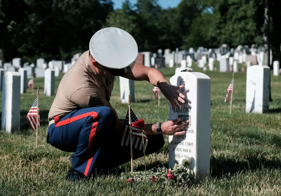 Američané si připomněli během Dne obětí války vojáky, kteří padli v boji v kterékoliv válce
