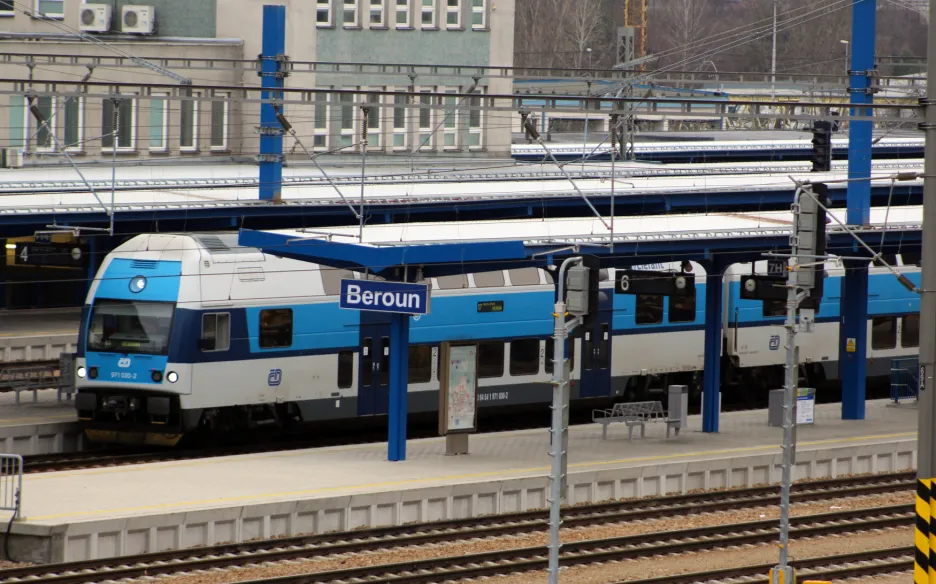 Vlakové nádraží v Berouně