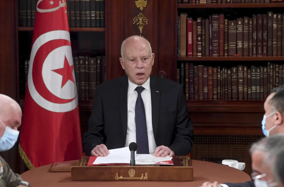 Tuniský prezident Kaís Saíd