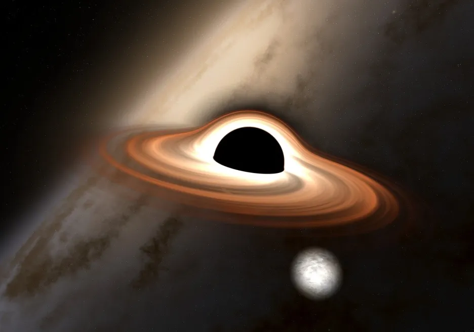 Černá díra, ilustrační snímek