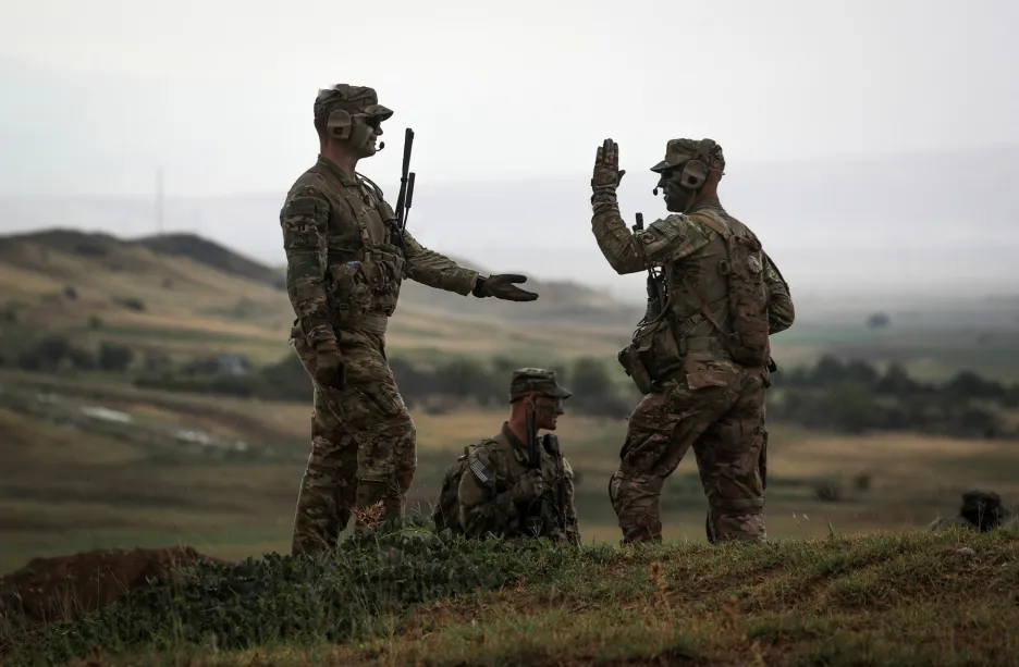 Vojenského cvičení Agile Spirit 2021 v Gruzii se účastní čtyři tisíce vojáku ze 17 zemí