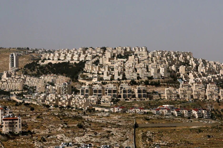 Židovská osada na Západní břehu Jordánu