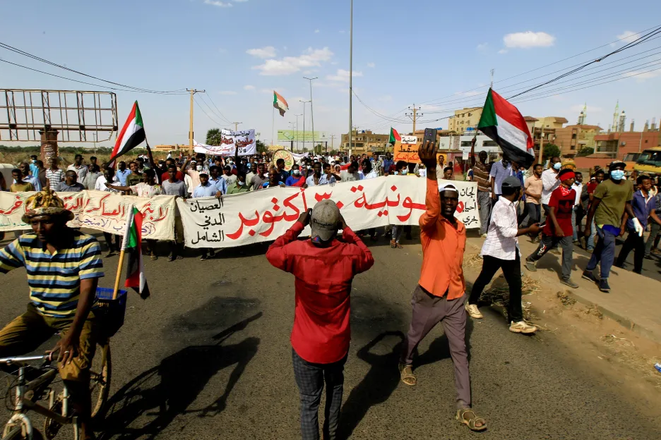 Demonstrace v Súdánu