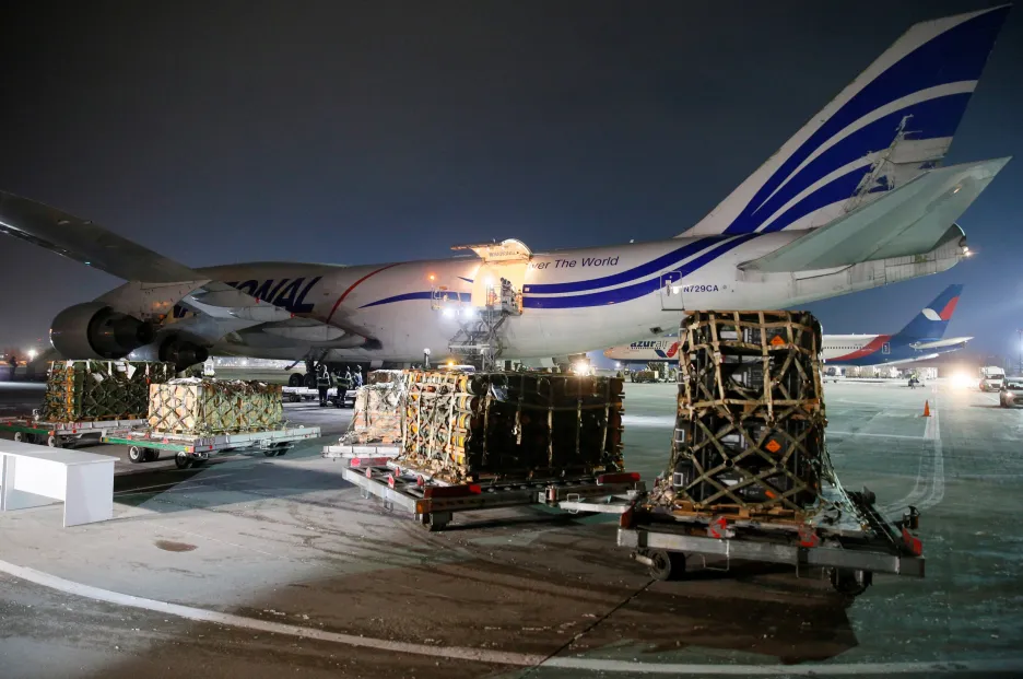 Do Kyjeva dorazila další část americké vojenské pomoci