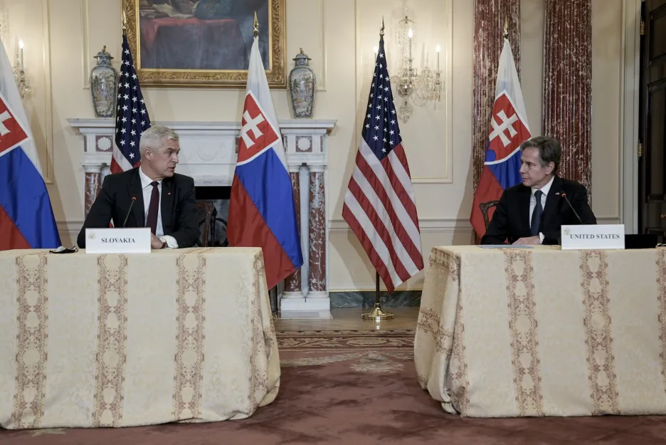 Podpis mezivládní dohody o obranné spolupráci mezi Slovenskem a USA