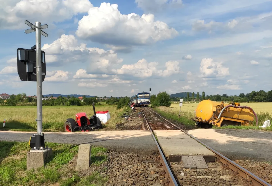 Železniční nehoda u Klatov
