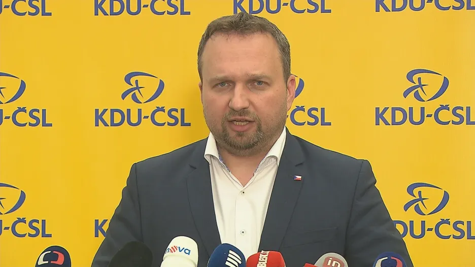 Ministr práce a sociálních věcí Marian Jurečka (KDU-ČSL)