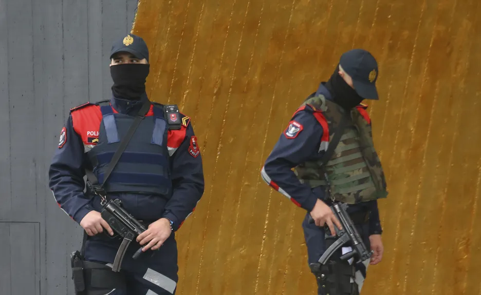 Albánská policie