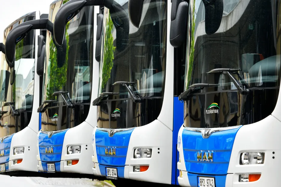 Autobusy společnosti Arriva v Plzeňském kraji