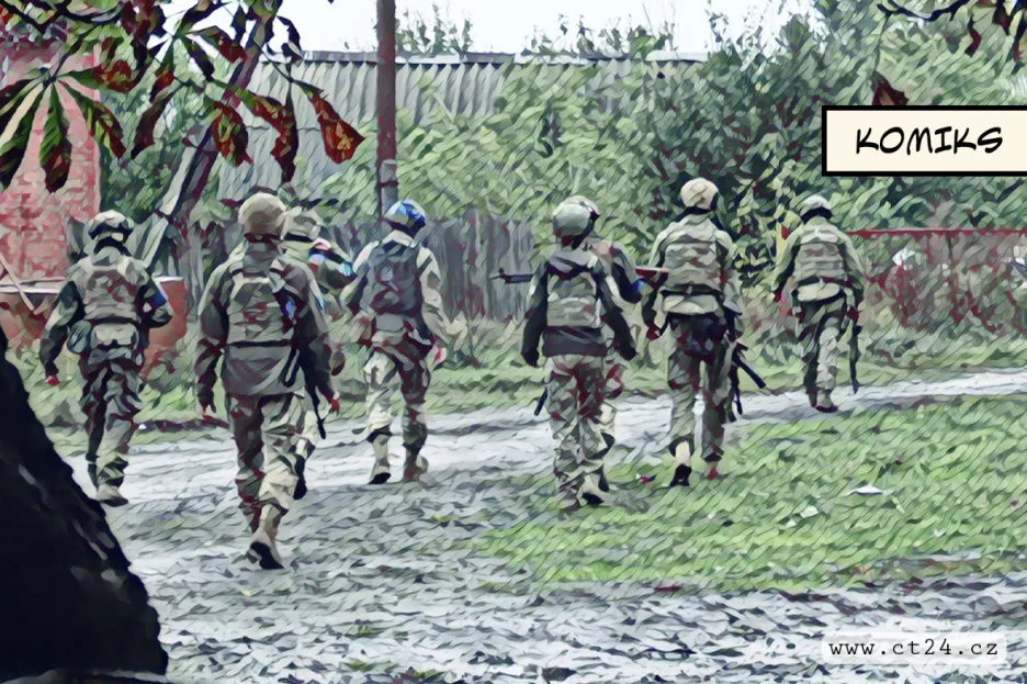 „Vítejte na Ukrajině,“ vzkazují ukrajinští vojáci mobilizovaným Rusům