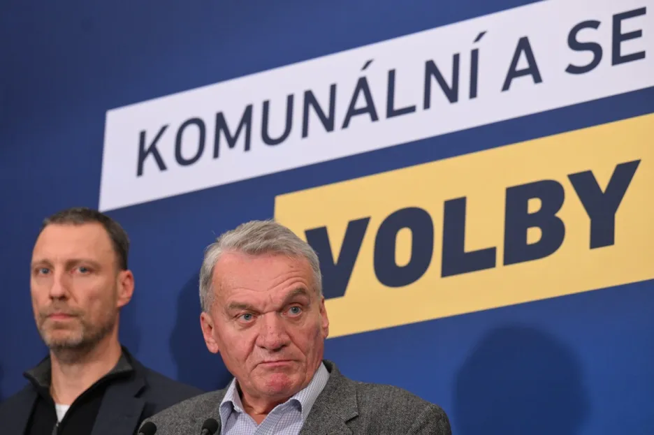 Jan Wolf (KDU-ČSL) a Bohuslav Svoboda (ODS)