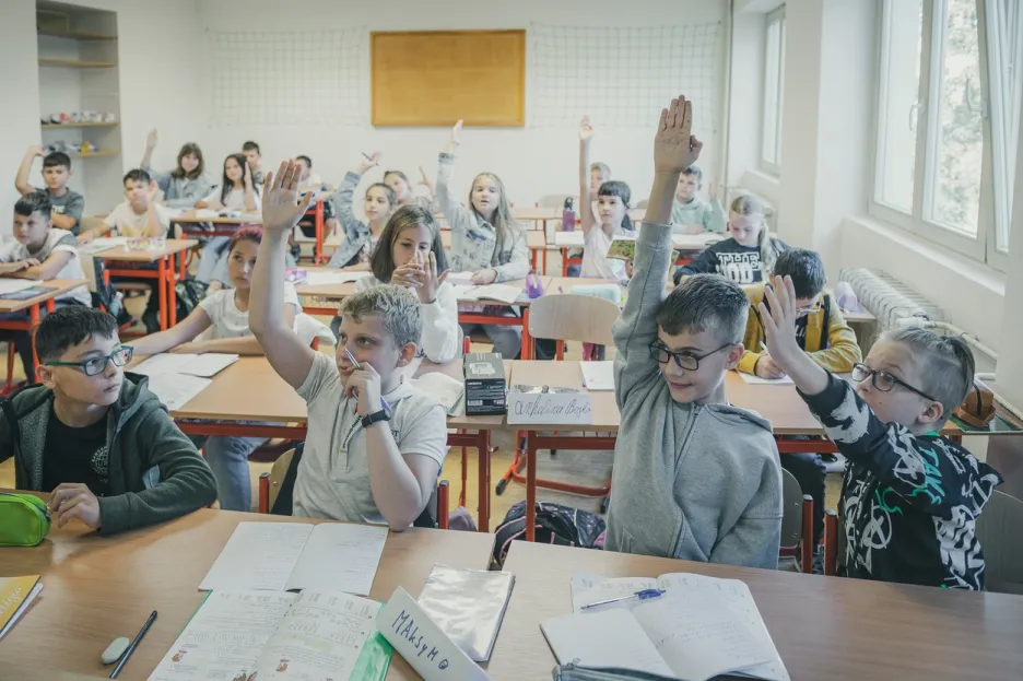 Výuka pro ukrajinské děti v Mladé Boleslavi