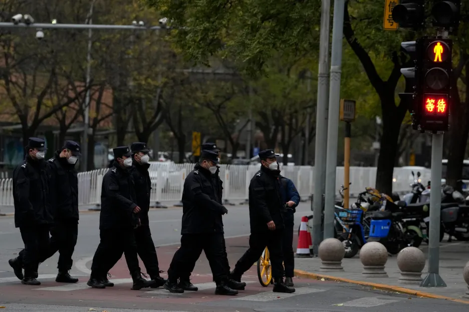 Policie v Šanghaji