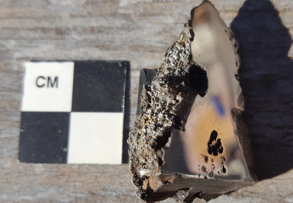 Nově objevené minerály v meteoritu