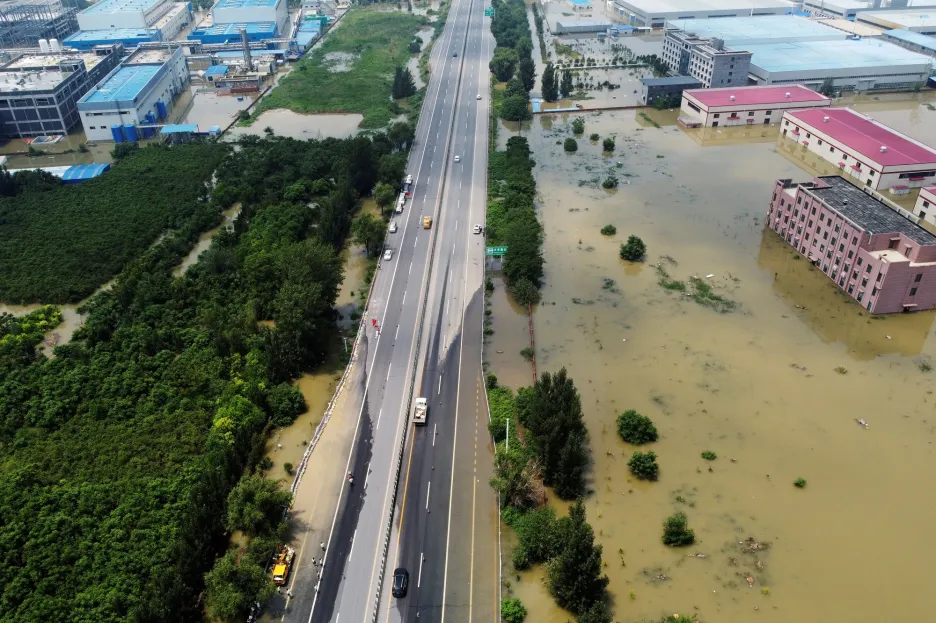 Povodně v Číně