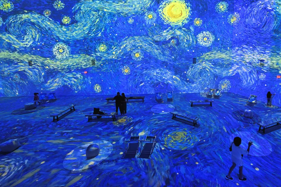 Jeden z nejslavnějších obrazů Hvězdná noc 