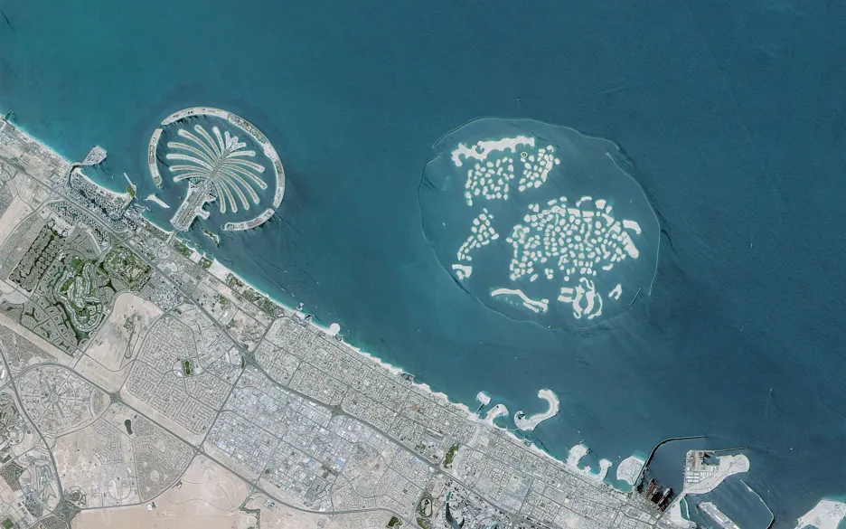 Dubajské umělé ostrovy