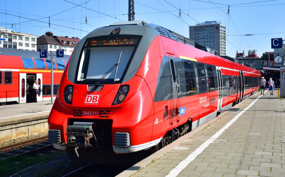 Regionální vlak v Německu