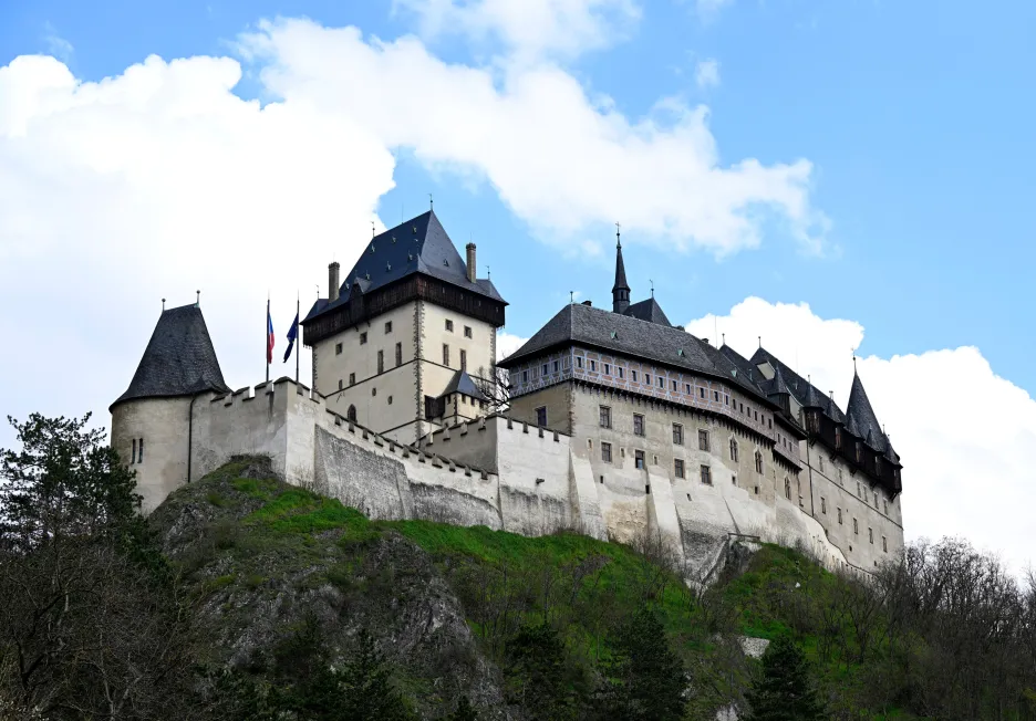 Slavnostní otevření hradu Karlštejna po rekonstrukci