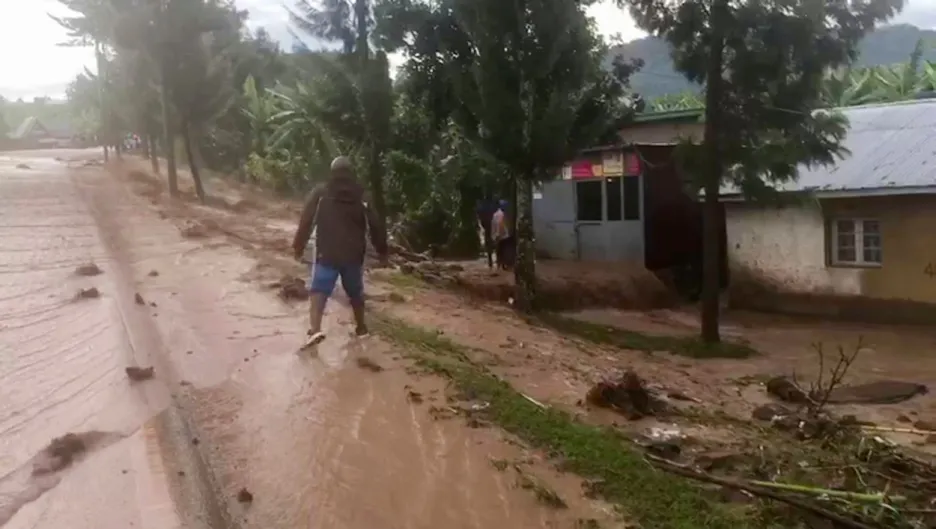 Záplavy ve Rwandě