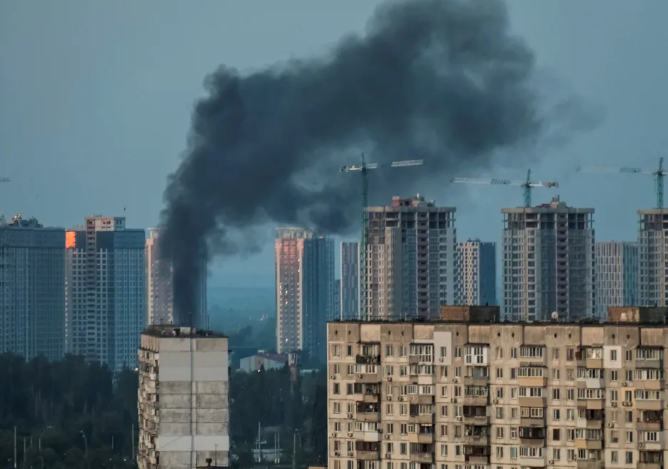 Rusové opět útočili na Kyjev, ukrajinská protivzdušná obrana zřejmě zničila všechny jejich střely