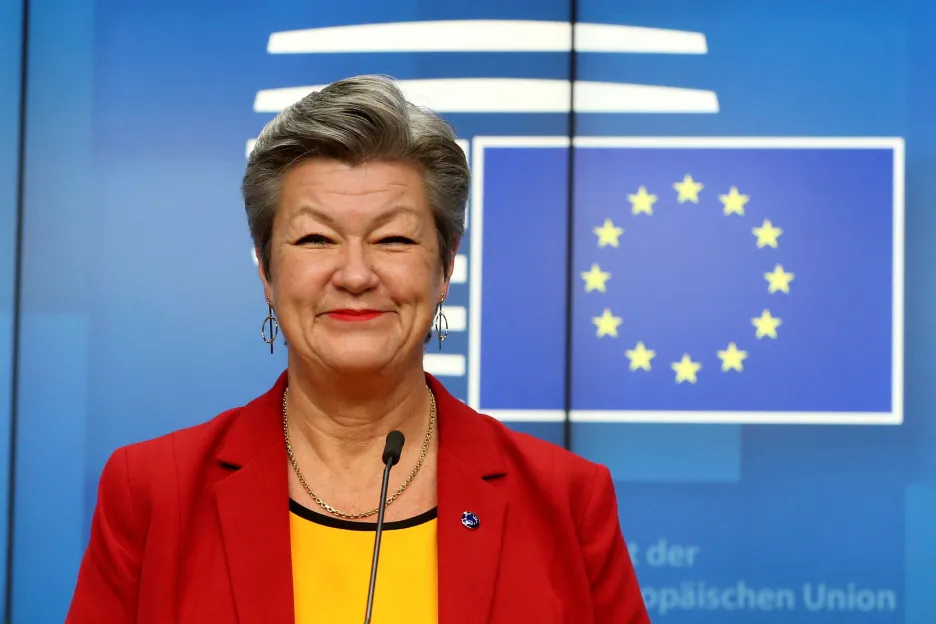 Eurokomisařka Ylva Johanssonová