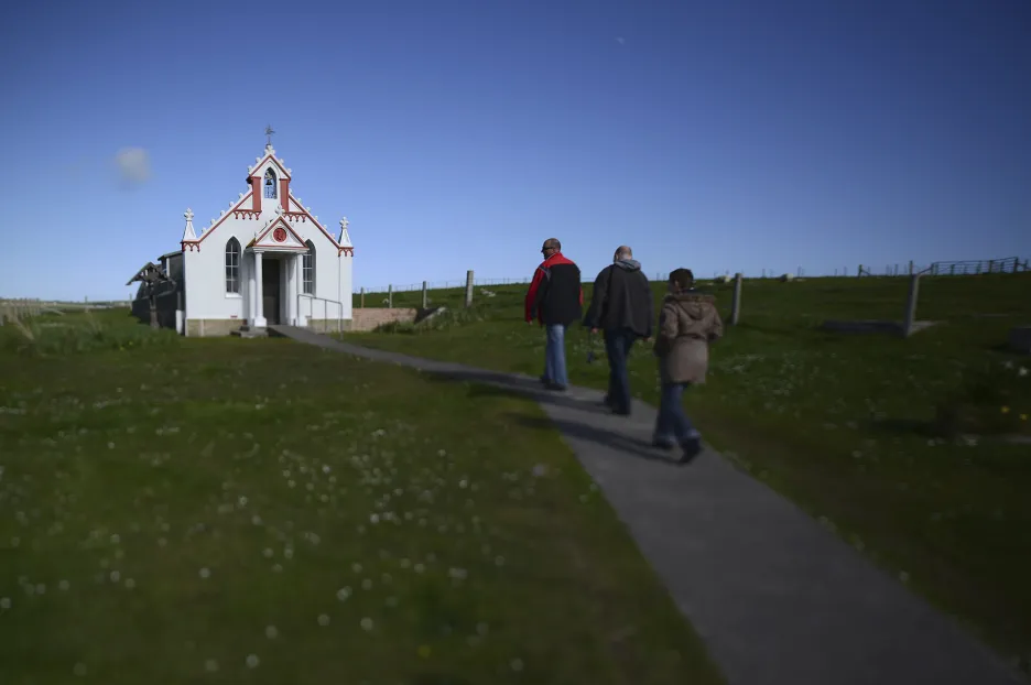 Italská kaple na Orknejských ostrovech 