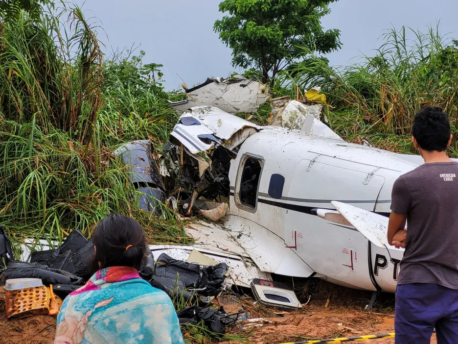 Nehoda letadla v Amazonii