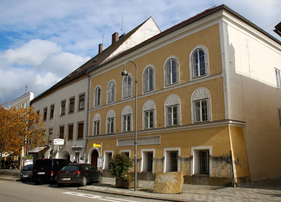 Dům, ve kterém se narodil Adolf Hitler