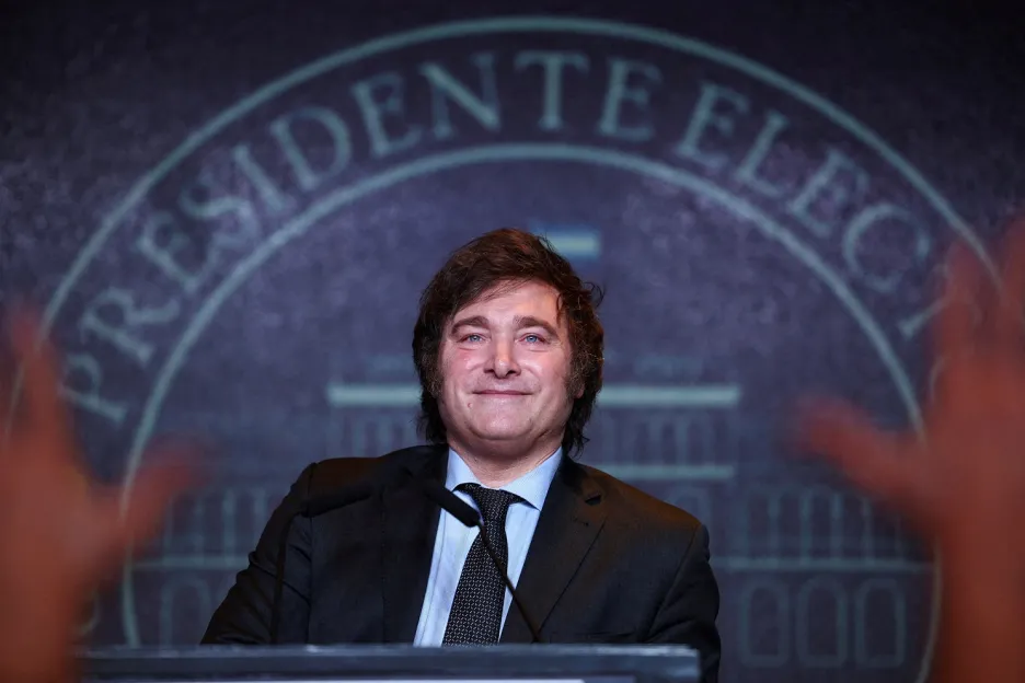 Nový argentinský prezident Javier Milei
