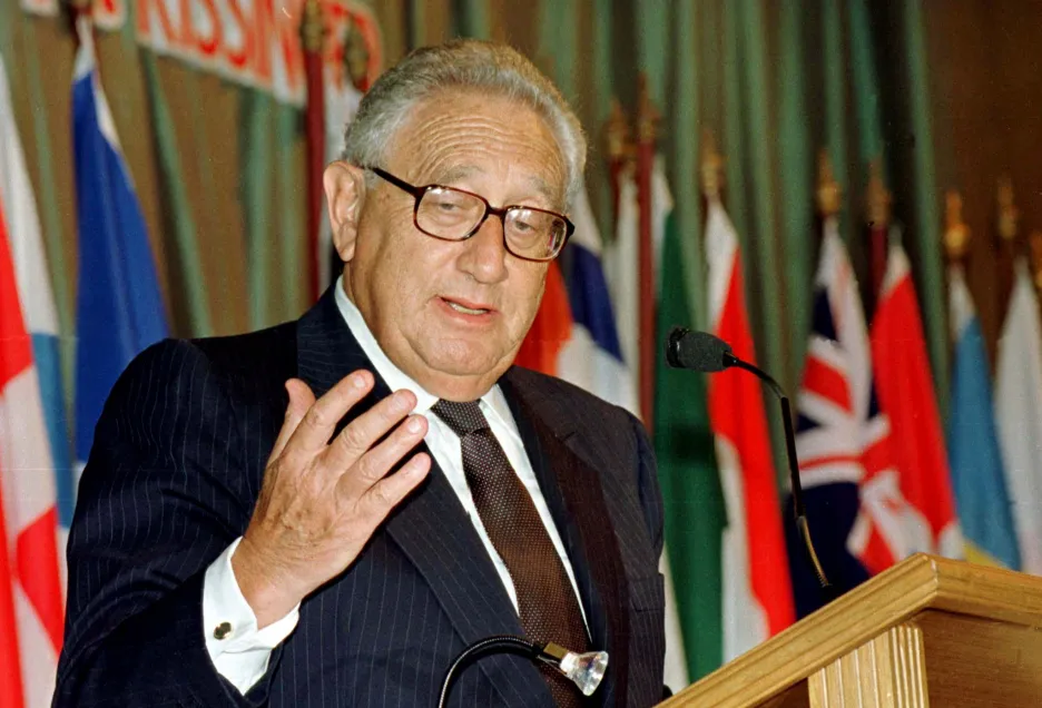 Henry Kissinger na snímku z roku 1998