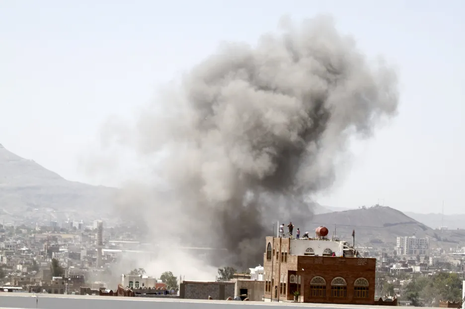 Boje v Jemenu