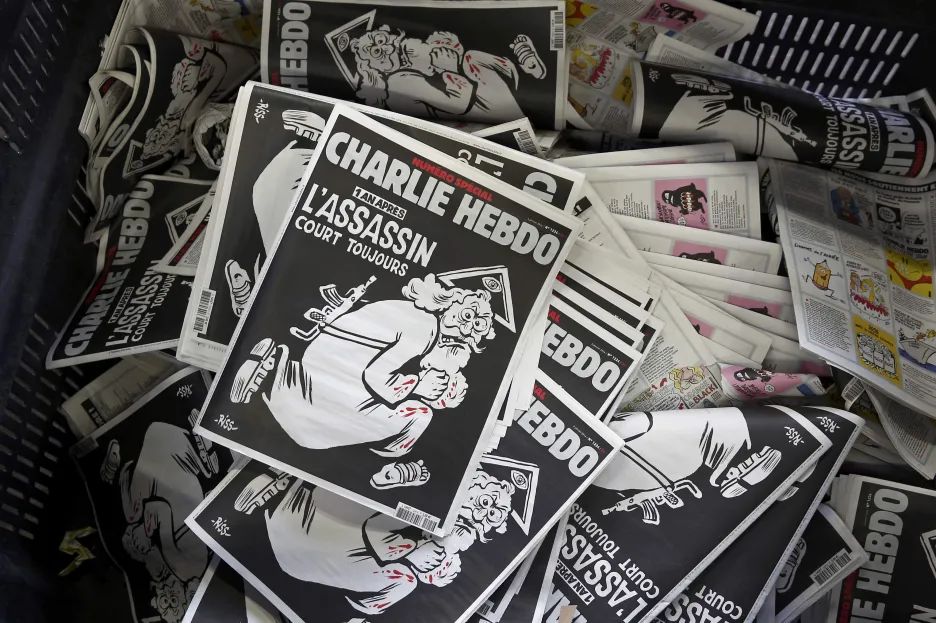 Zvláštní vydání Charlie Hebdo rok po útocích