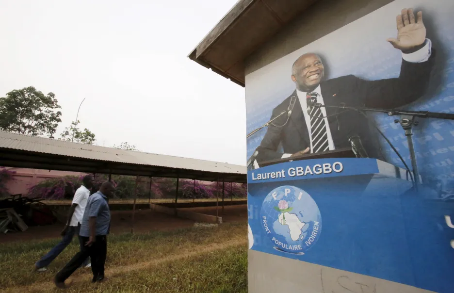 Pozůstatek někdejší slávy Laurenta Gbagba