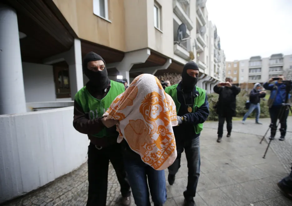 Zátah na podezřelé islamisty v Německu