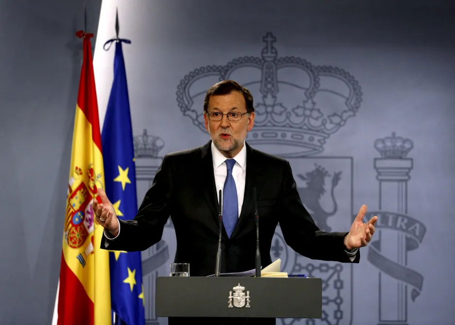 Španělský premiér Mariano Rajoy