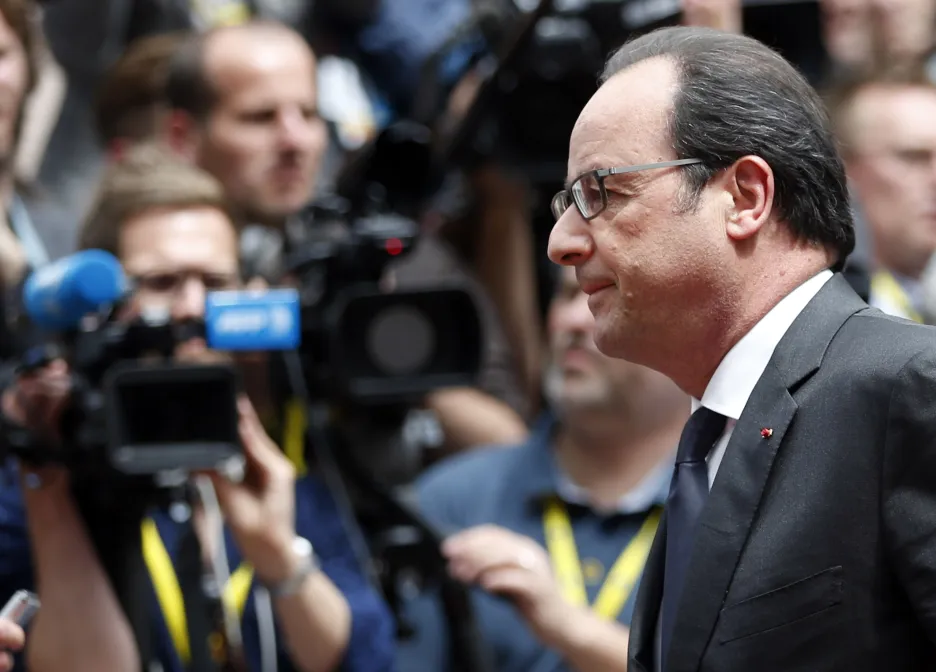 Francouzský prezident Francois Hollande