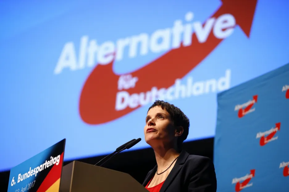 Předsedkyně AfD Frauke Petryová