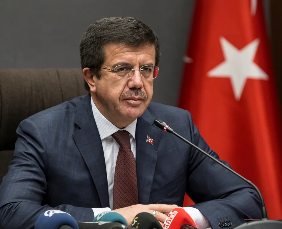 Turecký ministr hospodářství Nihat Zeybekci