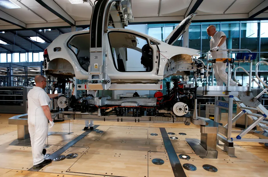 Výroba Volkswagen e-Golfu