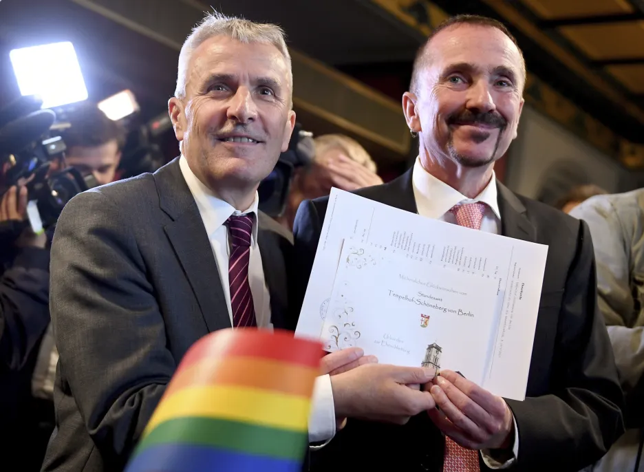 Sňatky homosexuálů v Německu