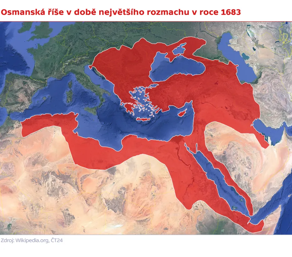 Osmanská říše v největším rozmachu