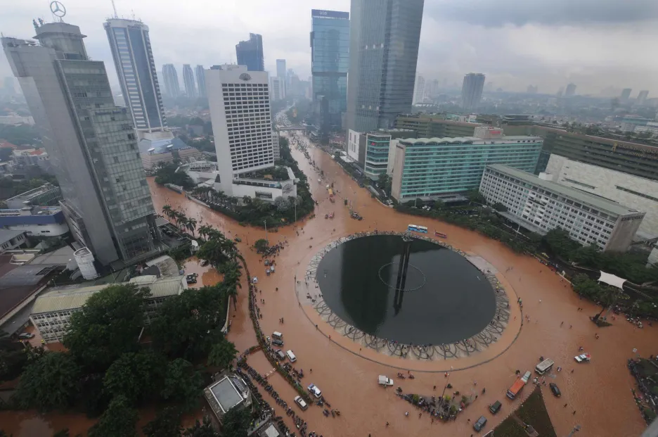 Záplavy v Jakartě v roce 2013