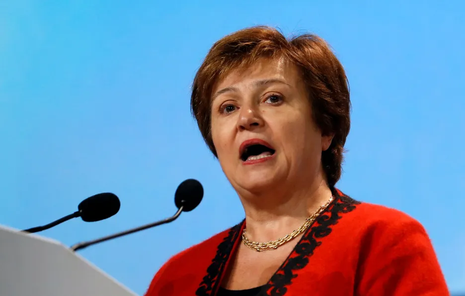Výkonná ředitelka Světové banky Kristalina Georgievová.