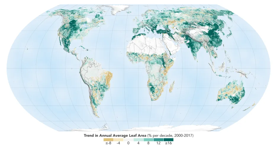 Které země udělaly nejvíc pro zelenější Zemi