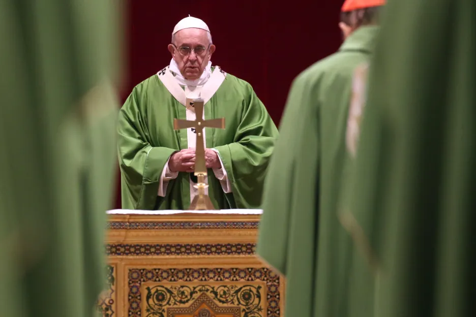 Papež František při projevu na závěr summitu ke zneužívání v církvi