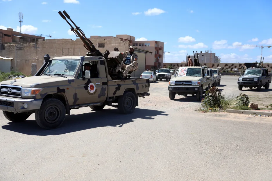 Bezpečnostní složky podporující vládu v Tripolisu