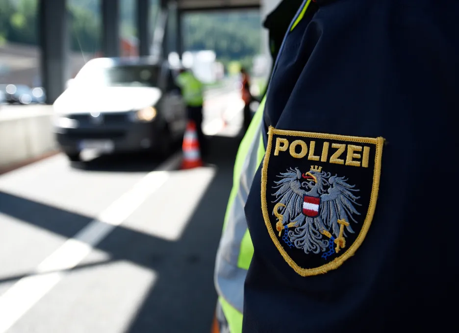 Rakouská policie - ilustrační foto