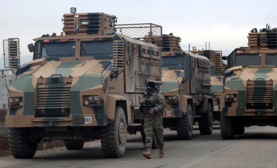Turecká armáda v Sýrii